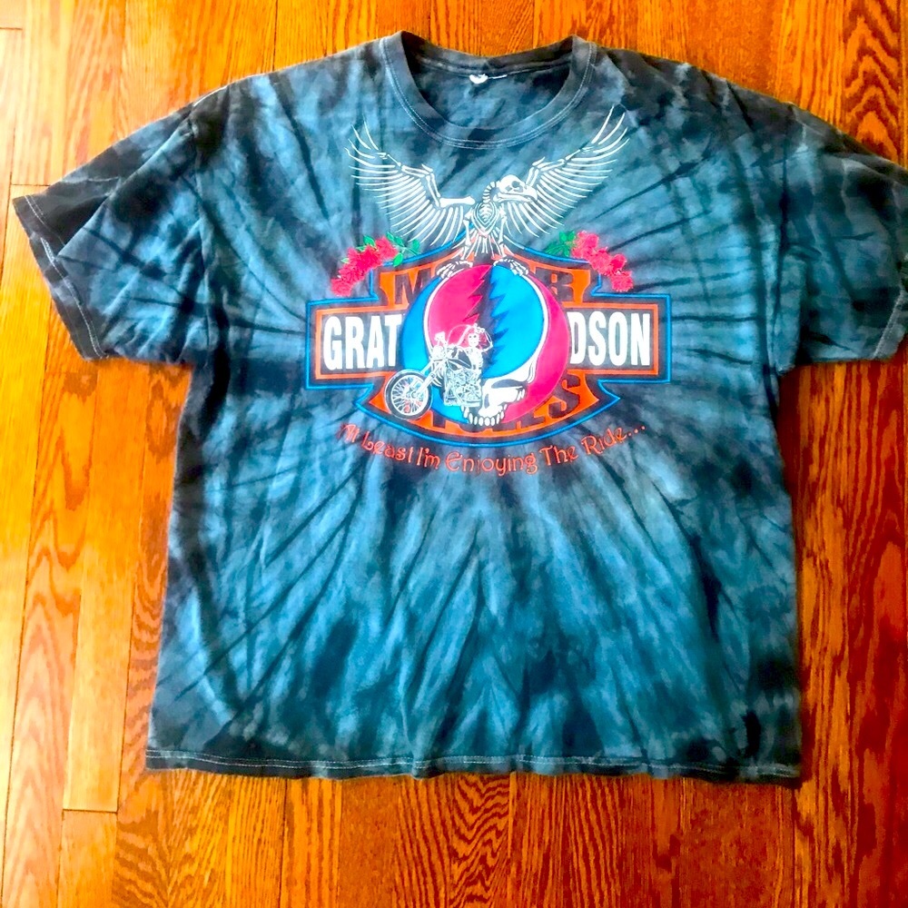 Grateful Dead Harley Davidson bike week tee